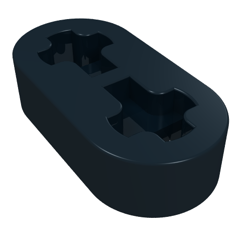 Poutre Technic 1 x 2 mince (Technic Beam 1 x 2 Thin)