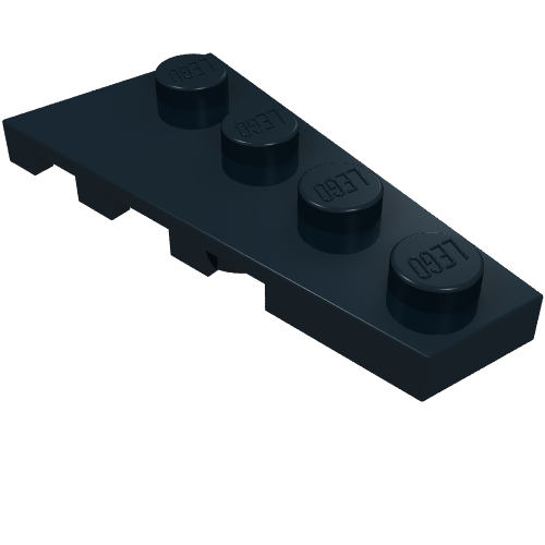 Compensée plaque 4 x 2 droite (Wedge Plate 4 x 2 Right)