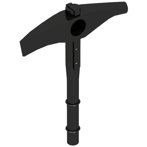 Rendu LDraw de Fabuland, Tool Pickaxe, couleur indicative