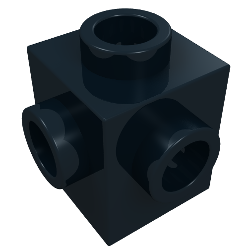 Brique Spécial 1 x 1 tenons sur 4 côtés (Brick Special 1 x 1 Studs on 4 Sides)
