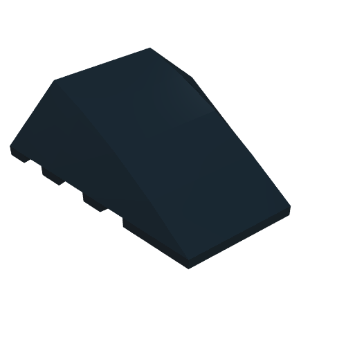 Brique Coincé, courbé 4 x 4 Pas de plateau tenons (Brick Wedged, Curved 4 x 4 No Top Studs)