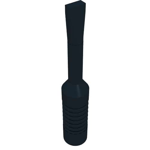 Tournevis à outil avec tête étroite [manche à 6-Rib] (Tool Screwdriver with Narrow Head [6-Rib Handle])