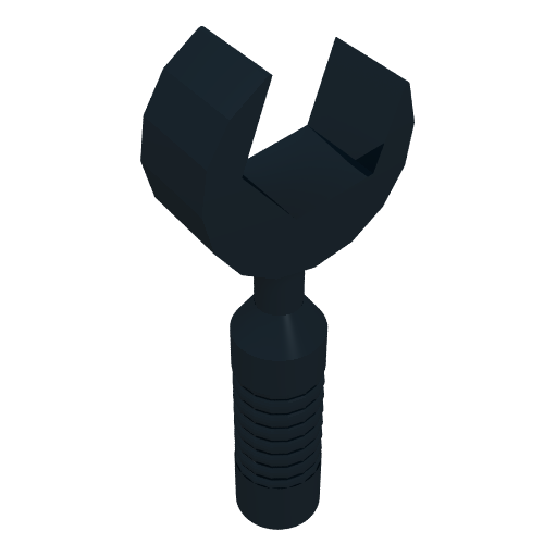 Clé à outils / clé à bec ouvert Fin [poignée 6-Rib] (Tool Wrench / Spanner Open End [6-Rib Handle])