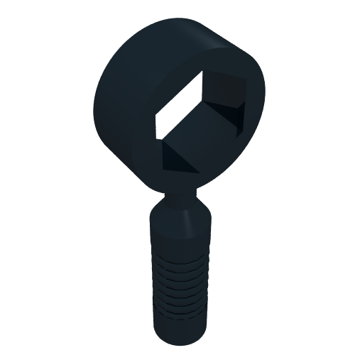 Clé à outils / clé, boîte [poignée 6-Rib] (Tool Wrench / Spanner, Box [6-Rib Handle])