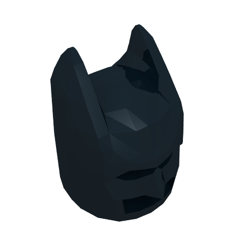 Masque, chapeau de Batman [sans motif] (Mask, Batman Cowl [Plain])