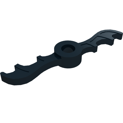 Rendu LDraw de Équipement Batman Accessoires - Batwing (Equipment Batman Accessory - Batwing), couleur indicative