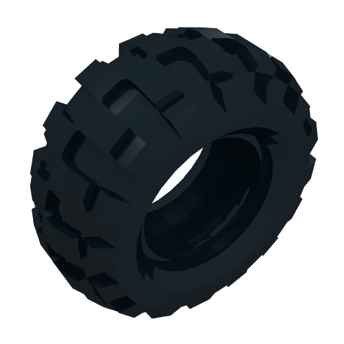 Rendu LDraw de Pneu 56 x 26 Ballon (Tyre 56 x 26 Balloon), couleur indicative