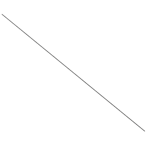 Rendu LDraw de String Cord Thin (0.5mm) 122cm, couleur indicative