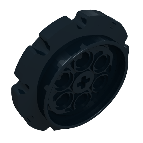 Pignon de bande de roulement Technic grande 10 dents (Technic Tread Sprocket Wheel Large 10 Tooth)