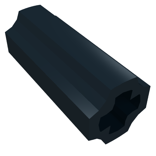 Axe Technic Connecteur lisse [avec x trou + Orientation] (Technic Axle Connector Smooth [with x Hole + Orientation])