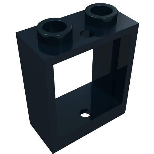 Fenêtre 1 x 2 x 2 avant plat (Window 1 x 2 x 2 Flat Front)