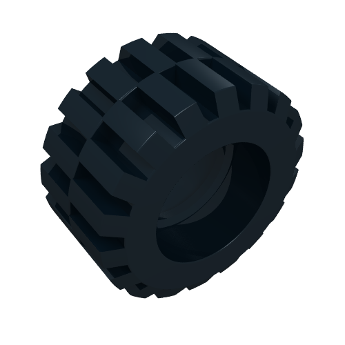 Pneu 21 x 12 avec bande de roulement décalée Petit bord de roulement grand et biseauté (Tyre 21 x 12 with Offset Tread Small Wide and Beveled Tread Edge)