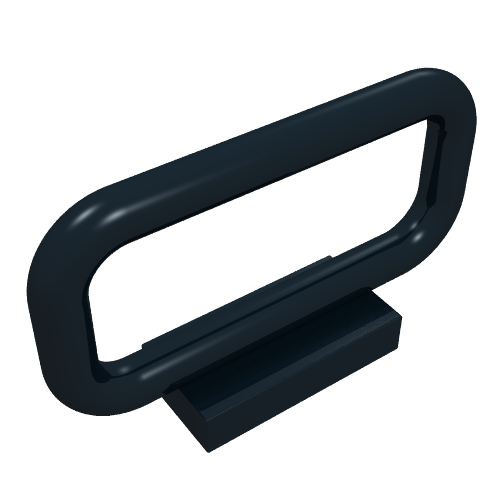 Rendu LDraw de Barre 1 x 4 x 2 (Bar 1 x 4 x 2), couleur indicative