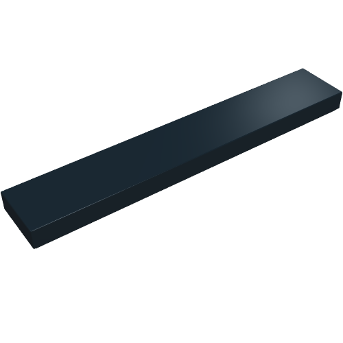 Tuile 1 x 6 avec rainure (Tile 1 x 6 with Groove)