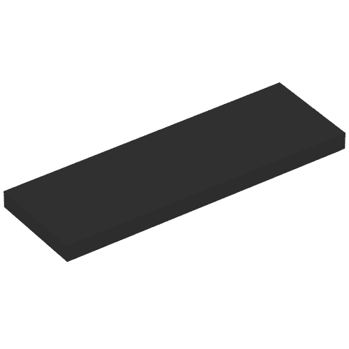 Rendu LDraw de Tuile 2 x 6 (Tile 2 x 6), couleur indicative