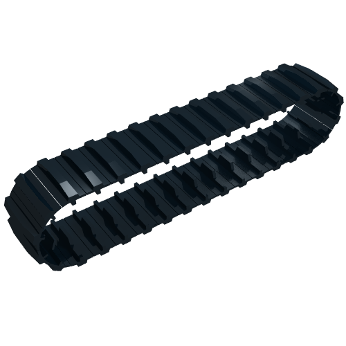 Rendu LDraw de Tread Large, Technic [34 Links], couleur indicative