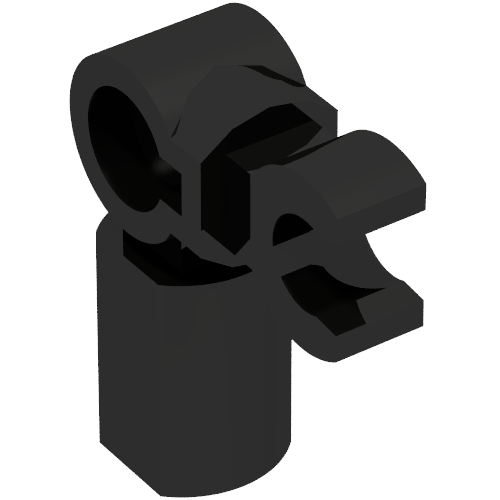 Support de barre avec attache et angle de 90 ° (jambe mécanique) (Bar Holder with Clip and 90° Angle (Mechanical Leg))
