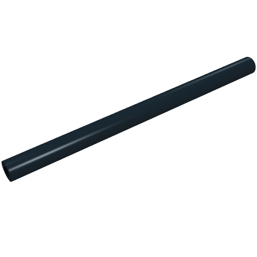 Rendu LDraw de Hose, Pneumatic 4mm D. 68L, couleur indicative