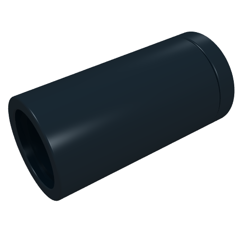 Rendu LDraw de Raccord pour connecteur Technic rond [sans fente] (Technic Pin Connector Round [No Slot]), couleur indicative