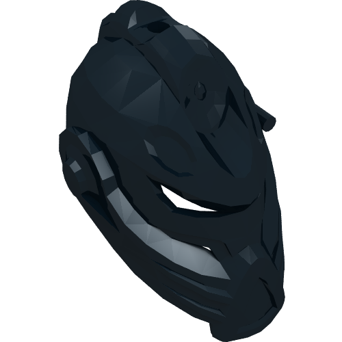 Rendu LDraw de Large Figure Mask, Stringer, couleur indicative