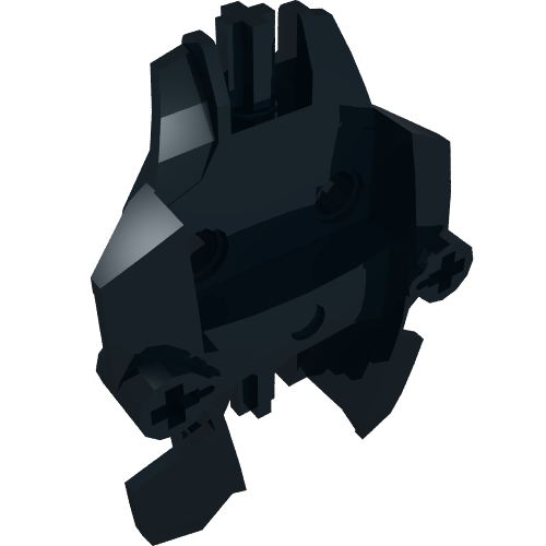 Rendu LDraw de Large Figure Shield, Type 1, couleur indicative