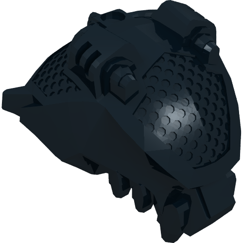 Rendu LDraw de Large Figure Mask, Bear, couleur indicative