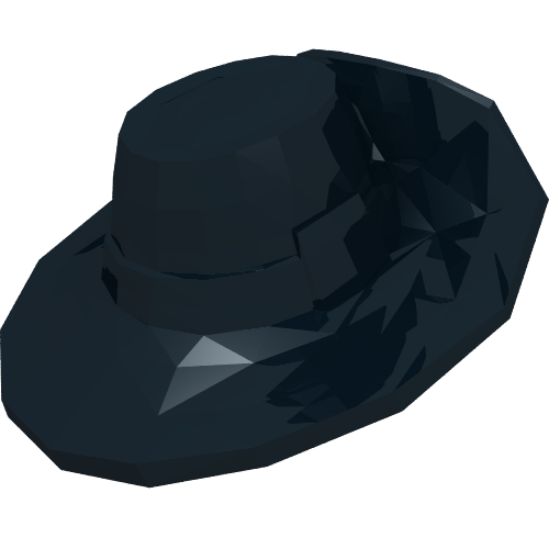 Rendu LDraw de Hat Musketeer, couleur indicative