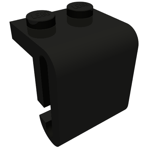 Rendu LDraw de Train, Steam Engine Cylinder, 1 x 2 tenon, ronde Surfaces, couleur indicative