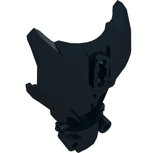 Rendu LDraw de Couverture de torse de grande figurine, armure [sans motif] (Large Figure Torso Cover, Armor [Plain]), couleur indicative