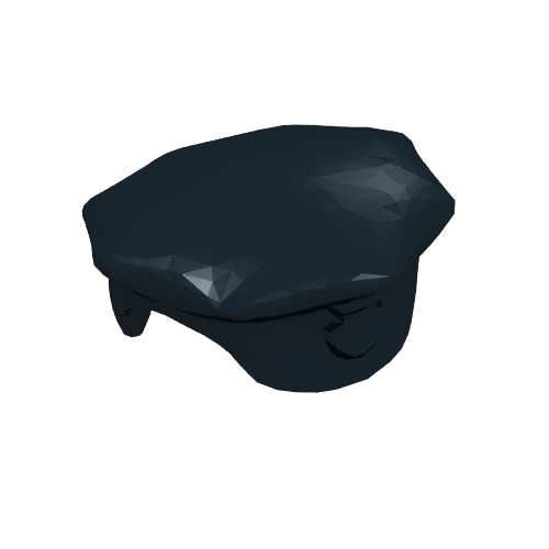 Rendu LDraw de Fabuland Policeman/Postman's Cap, couleur indicative