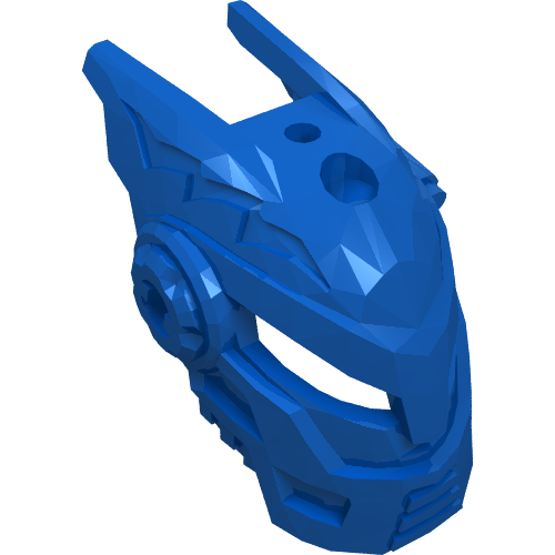 Rendu LDraw de Large Figure Mask, Surge, couleur indicative