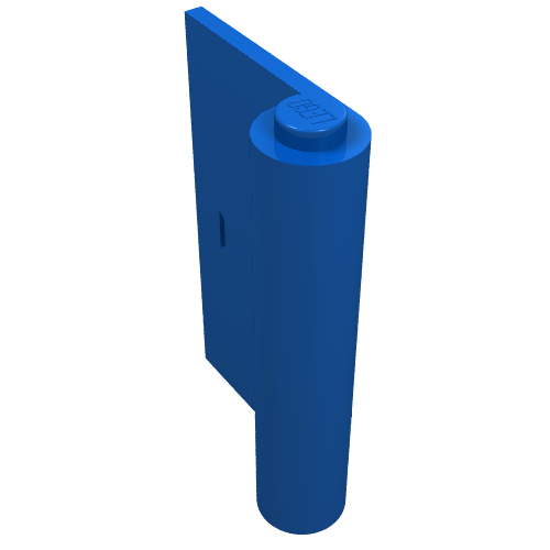 Rendu LDraw de Porte 1 x 3 x 4 Gauche (Door 1 x 3 x 4 Left), couleur indicative
