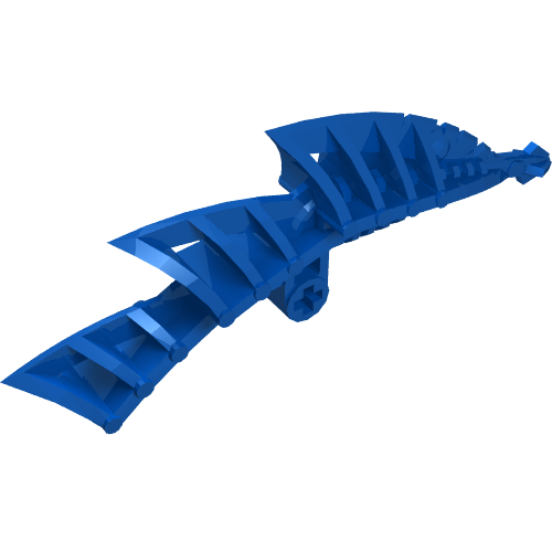 Rendu LDraw de Large Figure Weapon Claw, Corroder, couleur indicative