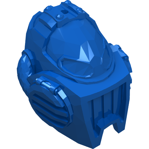Rendu LDraw de Large Figure Mask, Rotor, couleur indicative