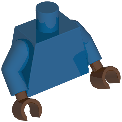 Combinaison de torse, blanc Superman 'S' symbole sur fond rouge, ceinture blanche, motif imprimé de muscles, bras bleus, mains brun rougeâtre (Torso Jumpsuit, White Superman 'S' Symbol on Red Background, White Belt, Muscles Print, Blue Arms, Reddish Brown Hands)
