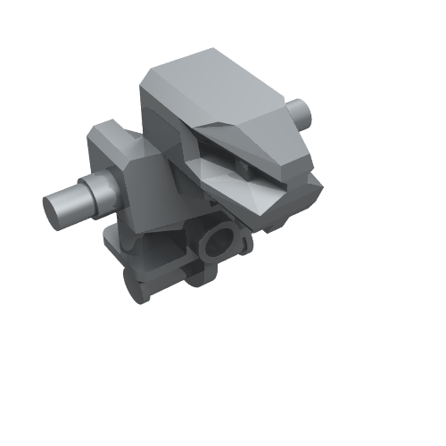 Torse/tête Mécanique [Robot Exo-Force] (Torso/Head Mechanical [Exo-Force Robot])