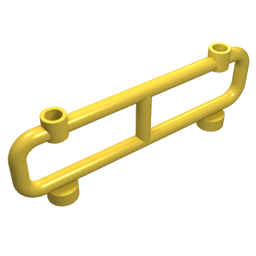 Rendu LDraw de Barre 1 x 8 x 2 (Bar 1 x 8 x 2), couleur indicative