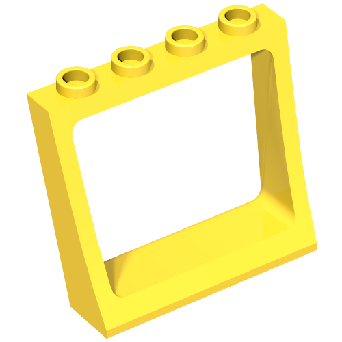 Rendu LDraw de Fabuland, Fenêtre carrée (Fabuland, Window Squared Small), couleur indicative
