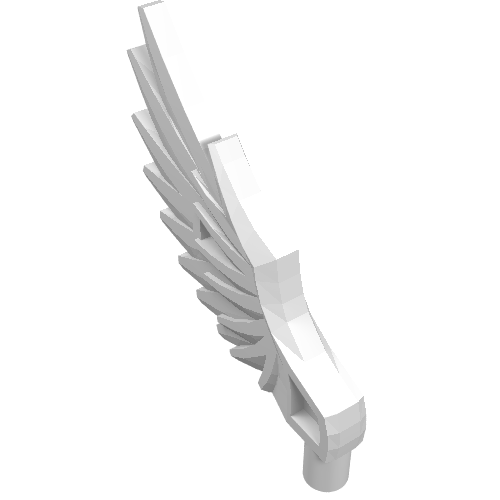 Animal / Partie du corps de la créature, Aile à plumes (Animal / Creature Body Part, Wing Feathered)