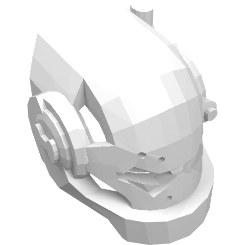 Casque héros usine (Stormer) (Helmet Hero Factory (Stormer))