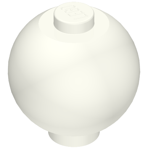 Brique ronde 2 x 2 Sphère avec tenon [sans motif] (Brick Round 2 x 2 Sphere with Stud [Plain])