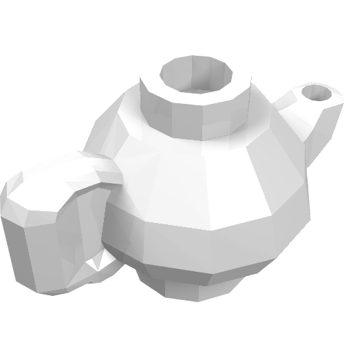 Rendu LDraw de Équipement Théière (Equipment Teapot), couleur indicative