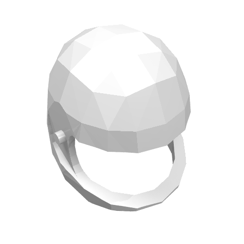 Technic figurine casque (Technic Figure Helmet)