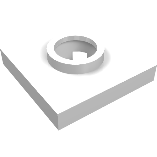 Platine tournante 2 x 2 femelle (Turntable 2 x 2 Female)