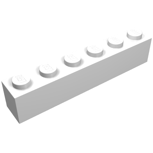 Brique 1 x 6 (Brick 1 x 6)
