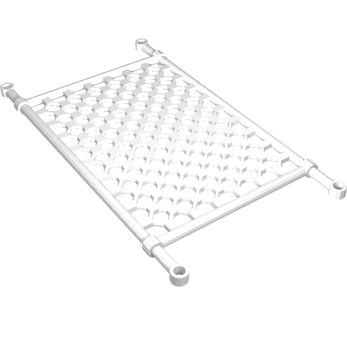 Rendu LDraw de Équipement Net 8 x 14 treillis (Equipment Net 8 x 14 Lattice), couleur indicative