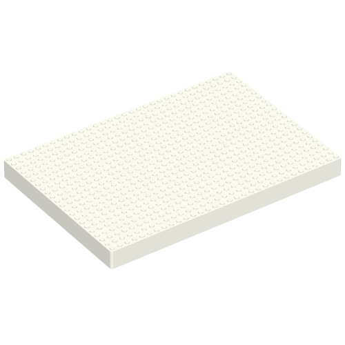 Rendu LDraw de Couvercle BYGGLEK, 22 x 32 x 2 (BYGGLEK Lid, 22 x 32 x 2), couleur indicative
