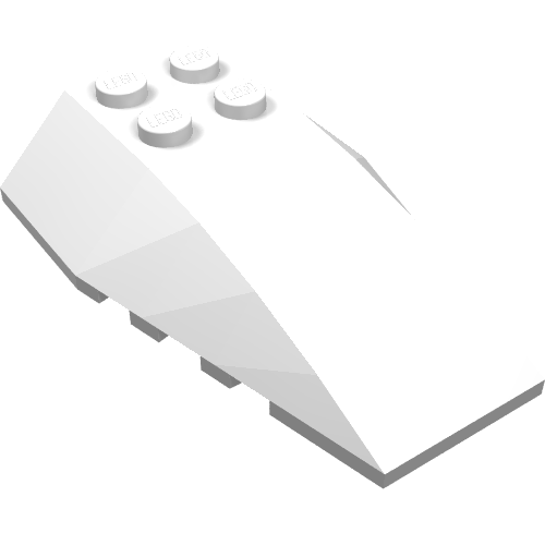 Brique Coincé, courbé 6 x 4 triple (Brick Wedged, Curved 6 x 4 Triple)
