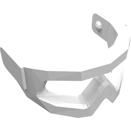 Lunettes de neige pour accessoires de coiffure (Headwear Accessory Visor Snow Goggles)