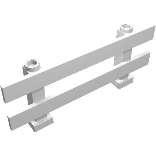 Rendu LDraw de Clôture 1 x 8 x 2 2/3 (Fence 1 x 8 x 2 2/3), couleur indicative